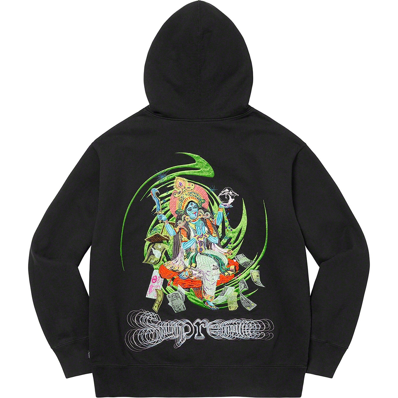 Lakshmi Zip Up Hooded Sweatshirt view 2